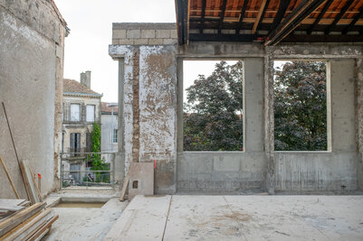 Gros ?uvre CSC et cour - Agrandir l'image 125 sur [158], fenêtre modale