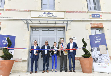 Inauguration de l?atelier del?excellence a Echire la maison du beurre d?Echire Inauguration de l?atelier del?excellence a Echire la maison du beurre d?Echire