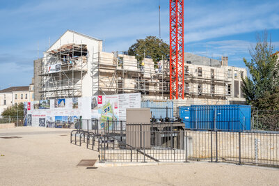 Chantier de renovation de la maison patronale - Agrandir l'image 91 sur [131], fenêtre modale