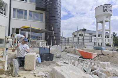 Travaux exterieurs Port Boinot - Agrandir l'image 30 sur [131], fenêtre modale