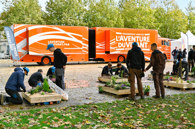 Manifestation L?aventure du Vivant sur le mail de la resistance Manifestation L?aventure du Vivant sur le mail de la resistance